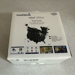 Garmin nüvi 255W GPS Navigation System Preloaded Maps Vehicle Power Cable